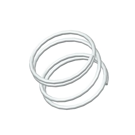 Approved Vendor Compression Spring, O= .437, L= .31, W= .025 G809968744
